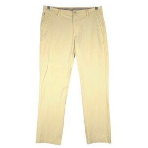Vineyard Vines OTG On The Go Pants Mens Beige Casual Chino 30x32 (Fits 31x28)‎